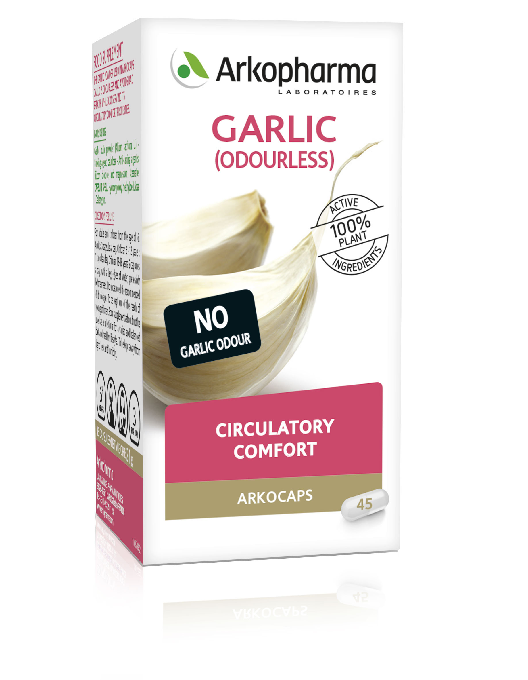 Arkocaps® Garlic (odourless)