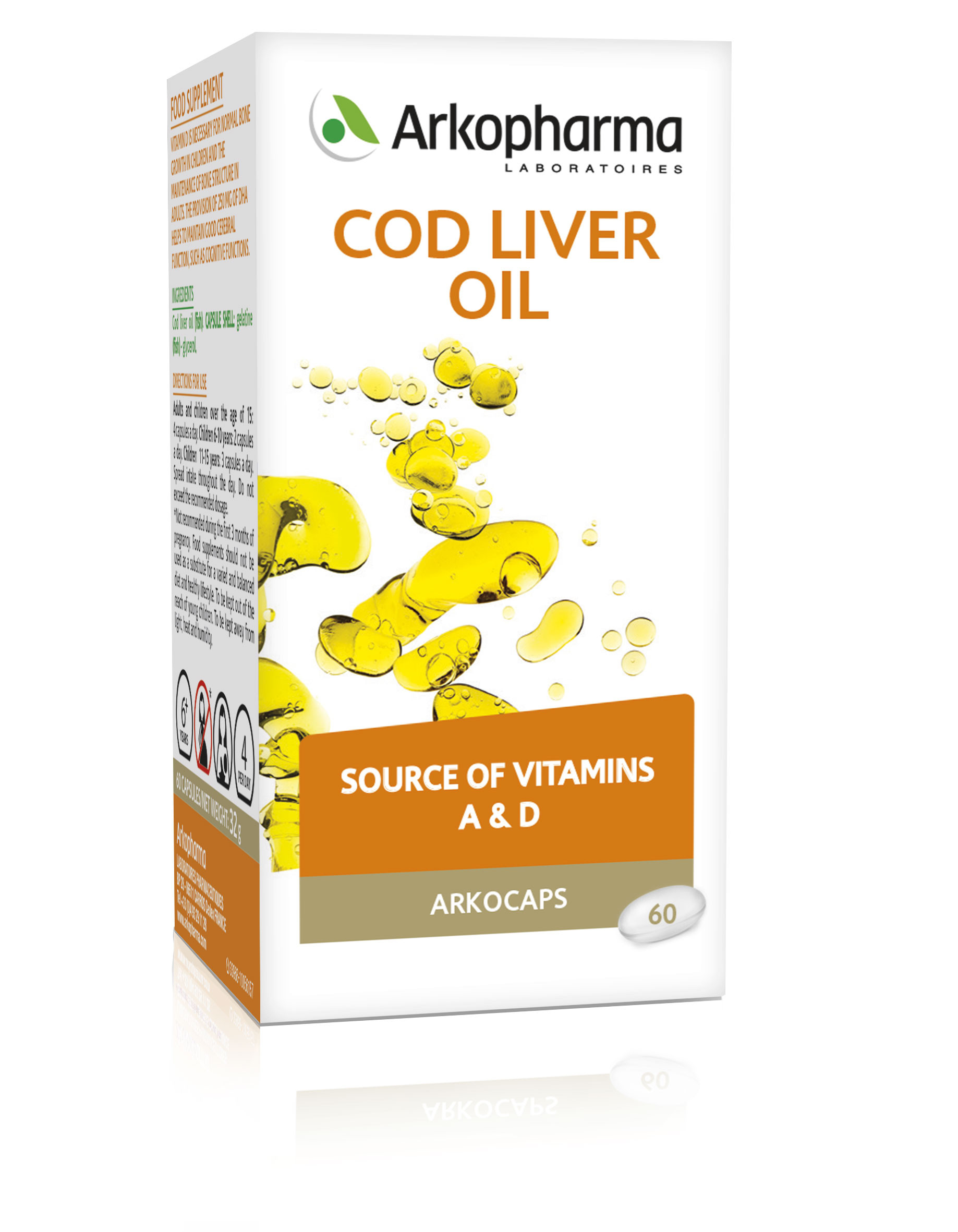 Arkocaps® Cod Liver Oil