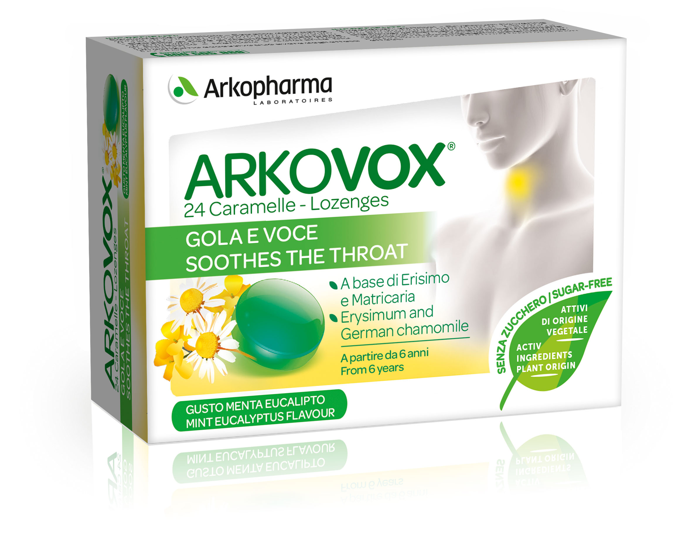 Activox® Lozenges, Eucalyptus Mint flavor