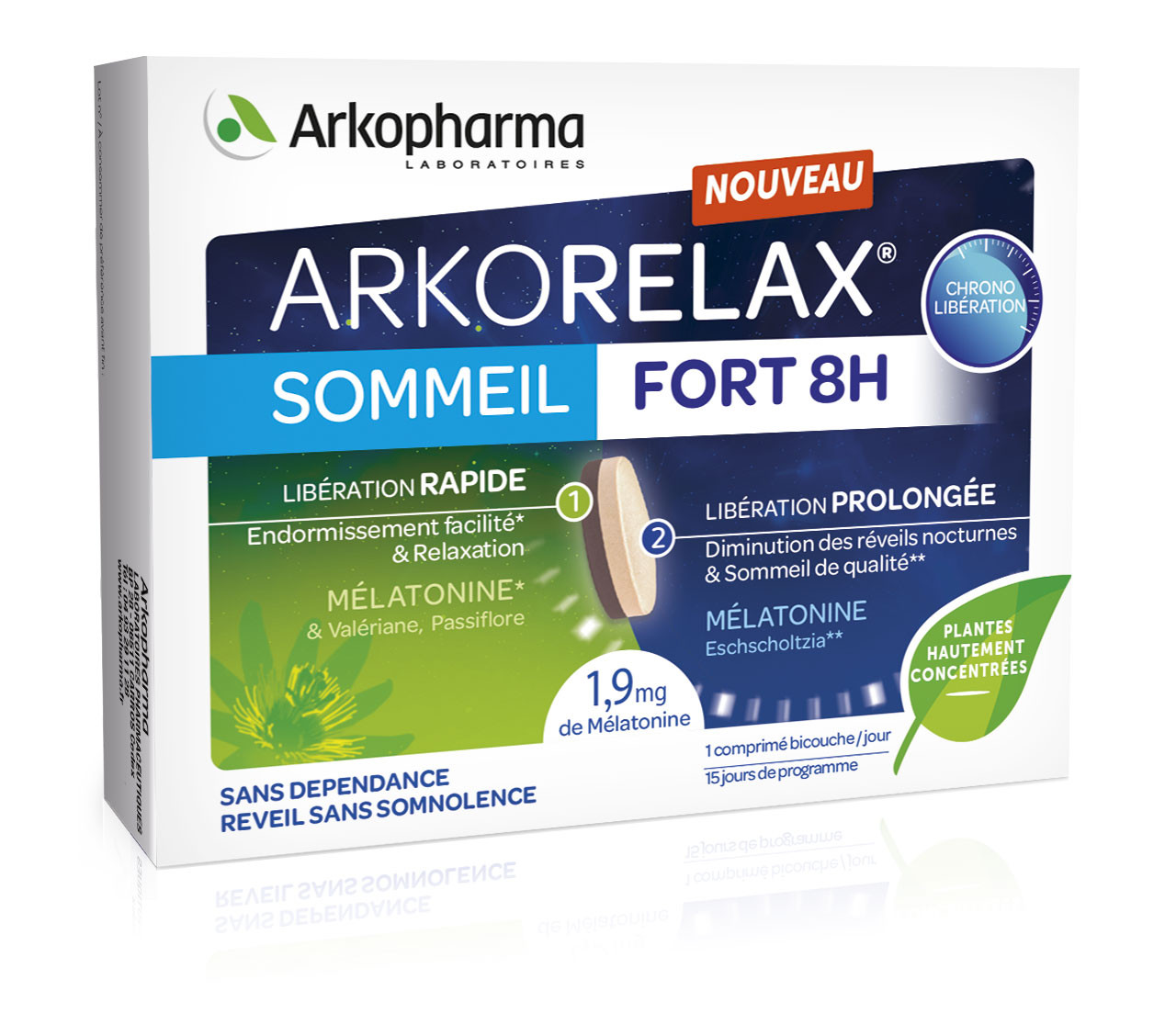 Arkorelax Sommeil Fort 8h