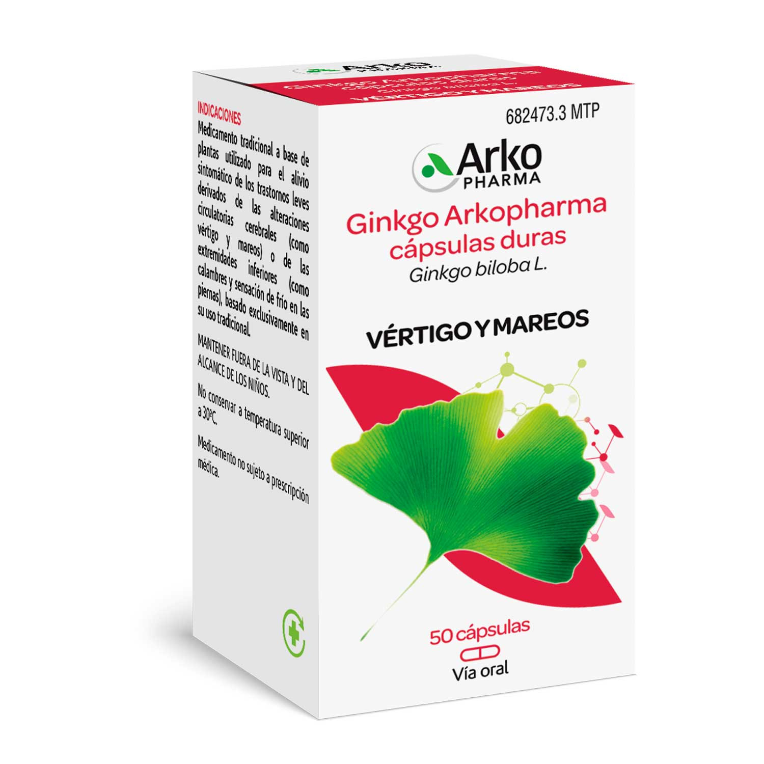 Arkocapsulas ginkgo 50 mtp relook