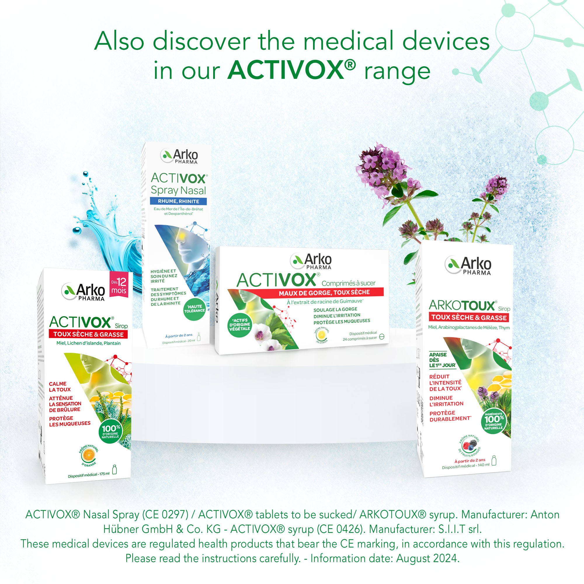 Medical devices Activox range