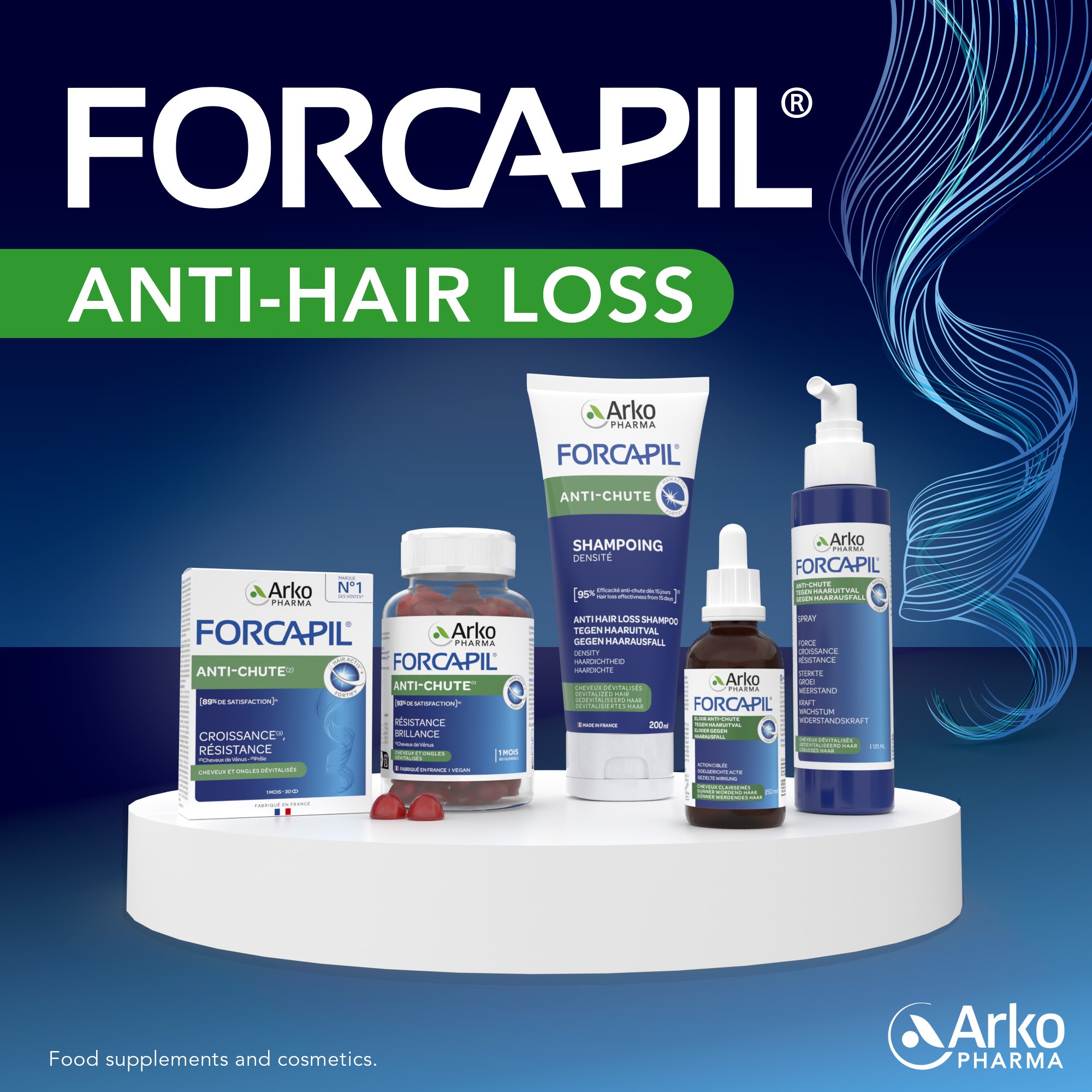 Range Forcapil® Anti-Hair Loss Gummies