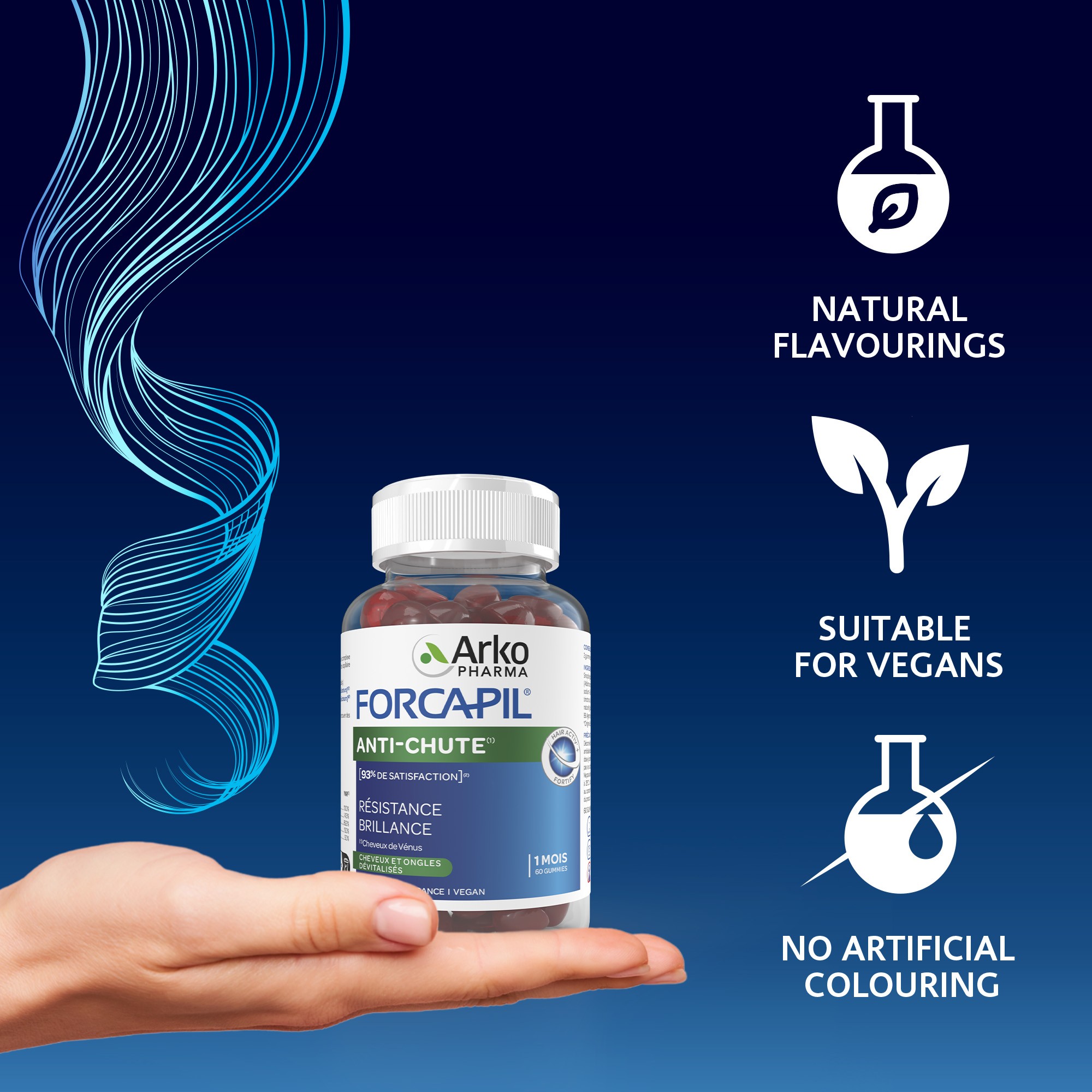 Zoom products Forcapil® Anti-Hair Loss Gummies