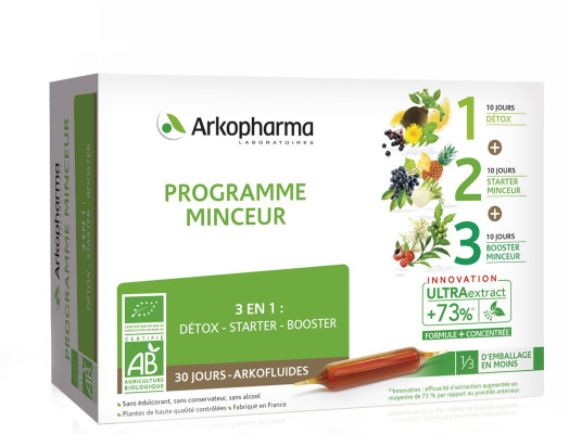 Arkofluides® Programme Minceur BIO  Arkopharma