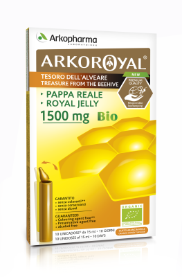 Arkopharma Royal Jelly Organic 1500mg - Beauty Naturals