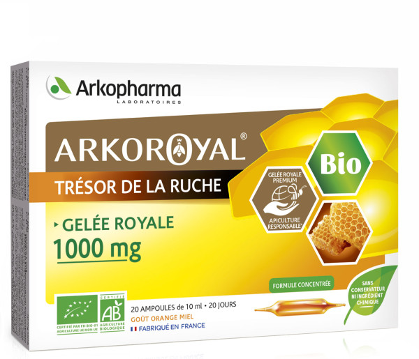 Arkoroyal® Gelée Royale Bio 1000 mg