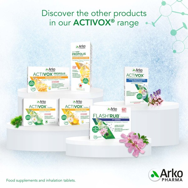 Activox® Honey Lemon Lozanges Range