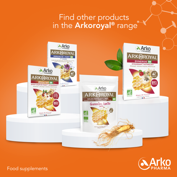 Range of the Arkoroyal® Family Gummies 